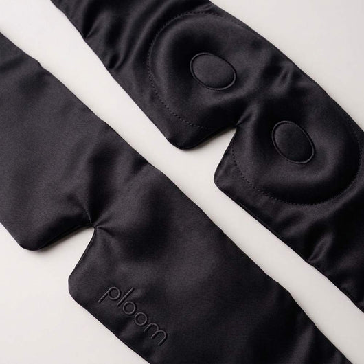the ploom plush silk sleep mask