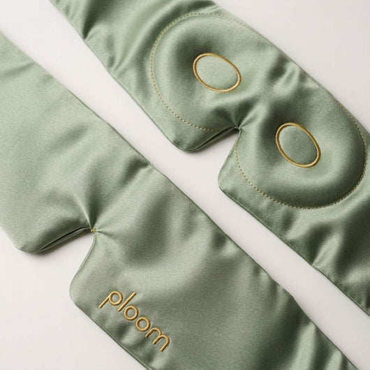 the ploom plush silk sleep mask