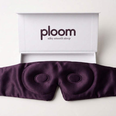 the ploom plush silk sleep mask