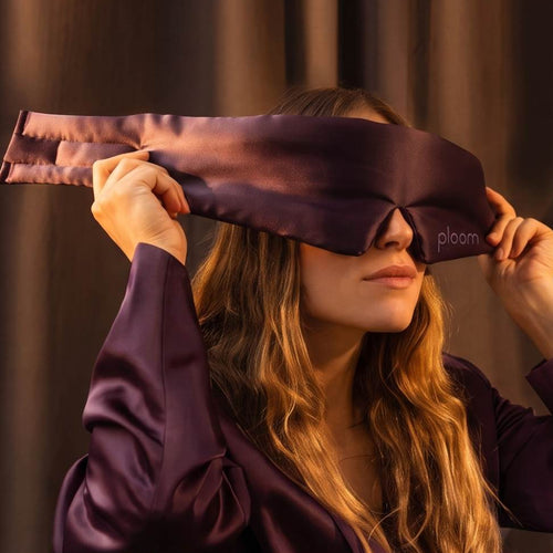 the ploom silk sleep mask