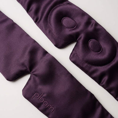 the ploom plush silk sleep mask