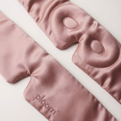 the ploom plush silk sleep mask